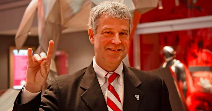 Boo Corrigan Wolfpack sign